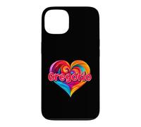 Custodia per iPhone 13 Maglietta con scritta "I Heart Love Gregorio Nome" colorata