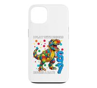 Custodia per iPhone 13 Maglietta "I Play With Bricks 6 7 Hours Per Day"
