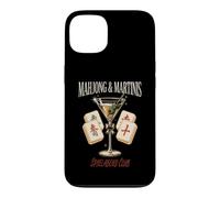 Custodia per iPhone 13 Mahjong & Martinis Serata tra Amiche Stile Retrò