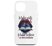 Custodia per iPhone 13 MAKE OUTS AND MAKE BELIEVE I'M MULTITASKING