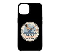 Custodia per iPhone 13 MAT BREATH FOCUS Pilates Tappetino Studio