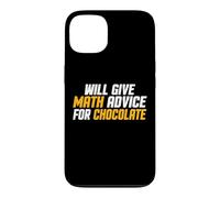 Custodia per iPhone 13 Matematica, Insegnante divertente darà consigli di matematica per il cioccolato