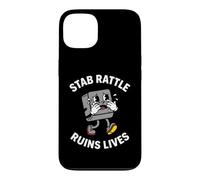 Custodia per iPhone 13 Mechanical Keyboard Stab Rattle Ruins Lives Custom Keeb