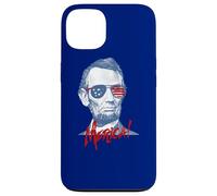 Custodia per iPhone 13 Merica Lincoln - 4th July Veterans or Memorial Day Abe