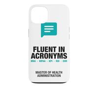 Custodia per iPhone 13 MHA Fluent in Acronyms Laurea Management Sanitario