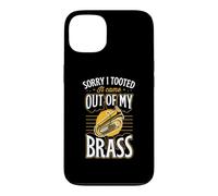 Custodia per iPhone 13 Mi dispiace ho tooted è venuto fuori dal mio ottone Tuba Pun