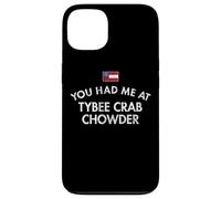 Custodia per iPhone 13 Mi hai fatto mangiare Tybee Crab Chowder angosciato