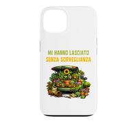 Custodia per iPhone 13 Mi Hanno Lasciato Senza Sorveglianza Giardinaggio Divertente