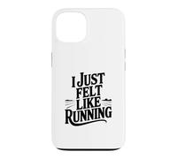 Custodia per iPhone 13 Mi sentivo come correre