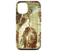 Custodia per iPhone 13 Michelangelo Cappella Sistina Affresco Creazione Adam Cover per telefono