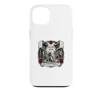 Custodia per iPhone 13 Milizia Christi In Hoc Signo Vinces Cavaliere Sfondo