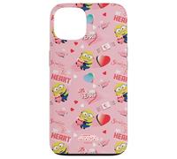 Custodia per iPhone 13 Minions Big Heart All Over Print
