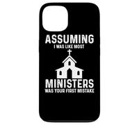 Custodia per iPhone 13 Minister Apparel - Divertente design dei migliori ministri