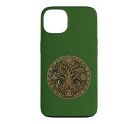 Custodia per iPhone 13 Mitologia celtica dei boschi druidi della quercia sacra