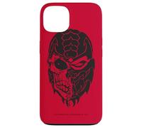 Custodia per iPhone 13 Mortal Kombat 9 Scorpion Skull Icon
