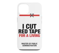 Custodia per iPhone 13 MPA I Cut Red Tape Laurea Amministrazione Pubblica
