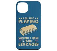 Custodia per iPhone 13 Musica I am not playing wrong I Have Air Leakages Harmonica