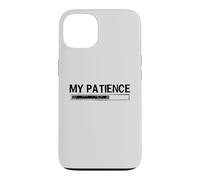 Custodia per iPhone 13 My Patience Loading Bar Sarcastic Funny Humor