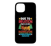 Custodia per iPhone 13 My Spooky Halloween Ringraziamento Brutto Costume di Natale