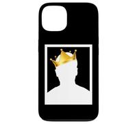 Custodia per iPhone 13 Mysterious Royal King with Golden Crown Illustration Graphic