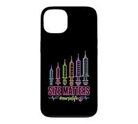 Custodia per iPhone 13 Needle Size Matters Funny Nursing And Nurses