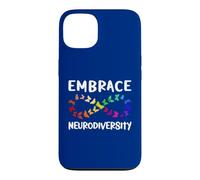 Custodia per iPhone 13 Neurodiversity Rainbow Infinity farfalla ADHD autismo