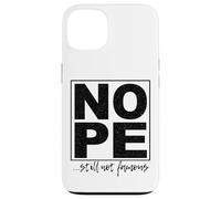 Custodia per iPhone 13 No, ancora non famoso