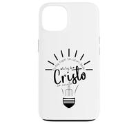 Custodia per iPhone 13 No hay lugar tan oscuro donde la luz de Dios no brille