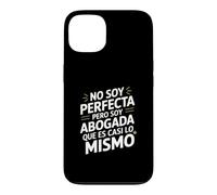 Custodia per iPhone 13 No Soy Perfecta Pero Soy Abogada, Umorismo Abogado