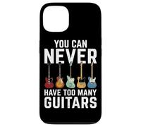 Custodia per iPhone 13 Non puoi mai avere troppe chitarre rock n roll chitarrista