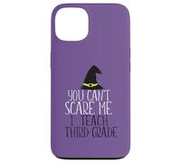 Custodia per iPhone 13 NON PUOI SCARE ME Insegno Meme di Halloween di terza elementare