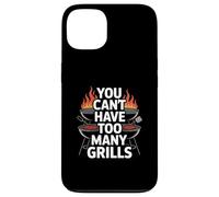 Custodia per iPhone 13 Non si possono avere troppe griglie, divertente detto sul barbecue