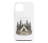 Custodia per iPhone 13 Northern Woods Whisper My Name Forest Camping