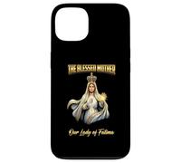 Custodia per iPhone 13 Nostra Signora di Fatima Mariano Cattolica
