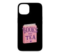 Custodia per iPhone 13 Nothing Is Better Than Books And Tea Cute Cozy Vibe