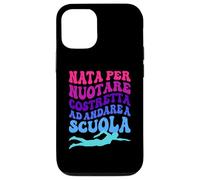 Custodia per iPhone 13 Nuotatrice Nata Per Nuotare Nuoto Ragazza