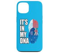 Custodia per iPhone 13 Nuova Zelanda E Malgascio Mix DNA Heritage Flag