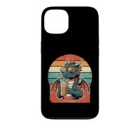Custodia per iPhone 13 Occhiali da sole retrò Dragon Ice Coffee Summer Vibes