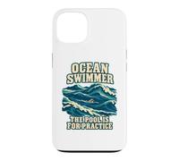 Custodia per iPhone 13 Ocean Swimmer La piscina è per la pratica in acque libere