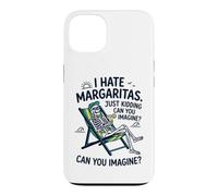 Custodia per iPhone 13 Odio Margaritas Stavo scherzando Scheletro Humor spiaggia