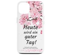 Custodia per iPhone 13 Oggi è una bella giornata, soddisfazione, tedesco