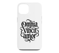 Custodia per iPhone 13 Omnia Vincit Amor Latin Love conquista tutti