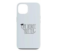 Custodia per iPhone 13 ONE DEGREE HOTTER - Cappello divertente per laureati