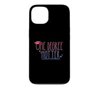 Custodia per iPhone 13 ONE DEGREE HOTTER - Cappello divertente per laureati