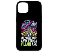 Custodia per iPhone 13 One Touch Base Away From A Villain Arc Funny Office Humor