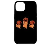 Custodia per iPhone 13 one two three Cute Kittens Pumpkin Halloween Spooky vintage