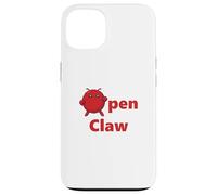 Custodia per iPhone 13 OpenClaw AI Agente Esecutivo Stile Binario Hacker, Dot Picture, G PT