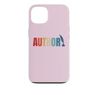 Custodia per iPhone 13 Orgoglioso autore pubblicato mamma papà vintage poeta libro scrittore