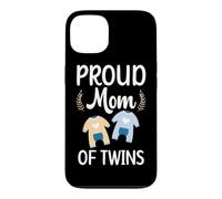 Custodia per iPhone 13 Orgoglioso Mamma Di Fantastici Gemelli Incinta Due Babys Madre