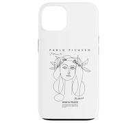 Custodia per iPhone 13 Pablo Picasso PAPL2205 - Disegno artistico guerra e pace